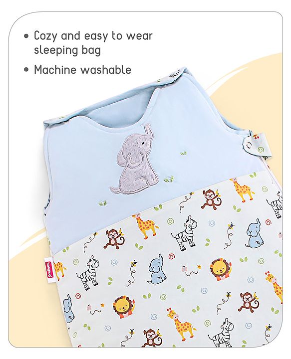 Babyhug Sleeping Bag Apparel Style Jungle Print - Green