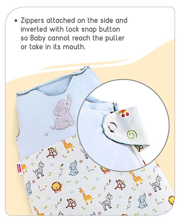 Babyhug Sleeping Bag Apparel Style Jungle Print - Green