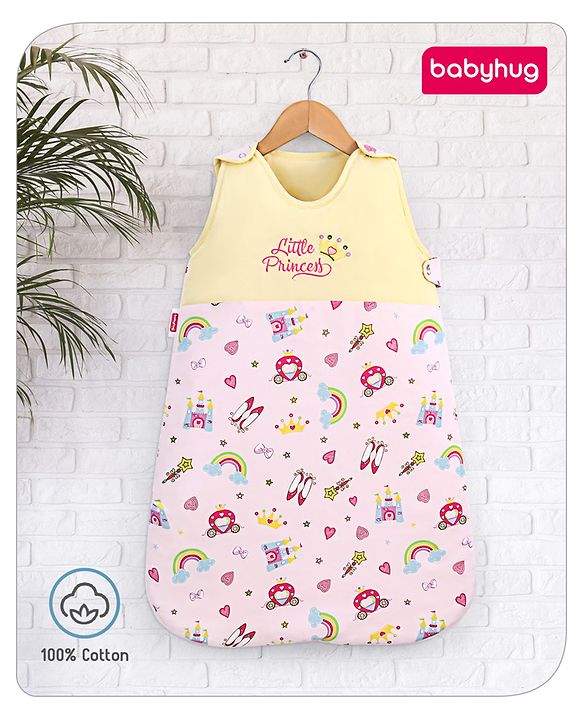 Babyhug Sleeping Bag Apparel Style Jungle Print - Green