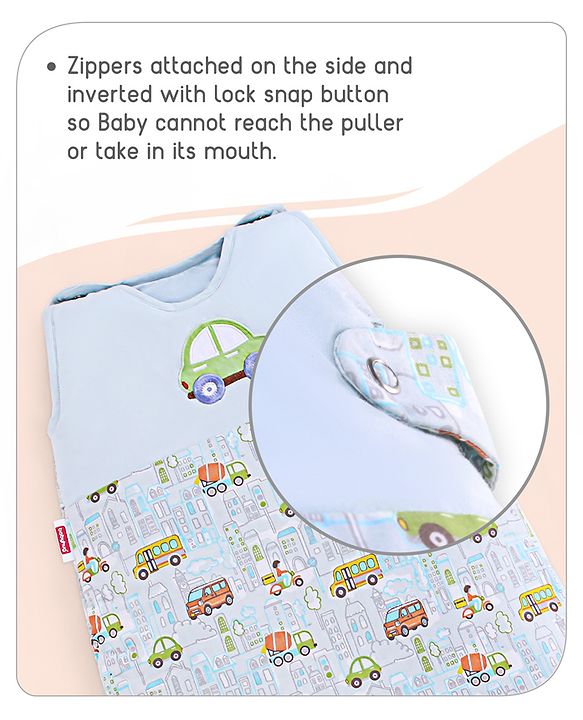 Babyhug Sleeping Bag Apparel Style Jungle Print - Green