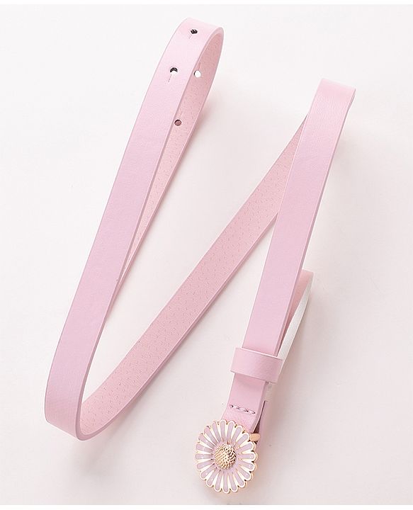 Babyhug  Free Size  Belt with Floral Buckle - Pink