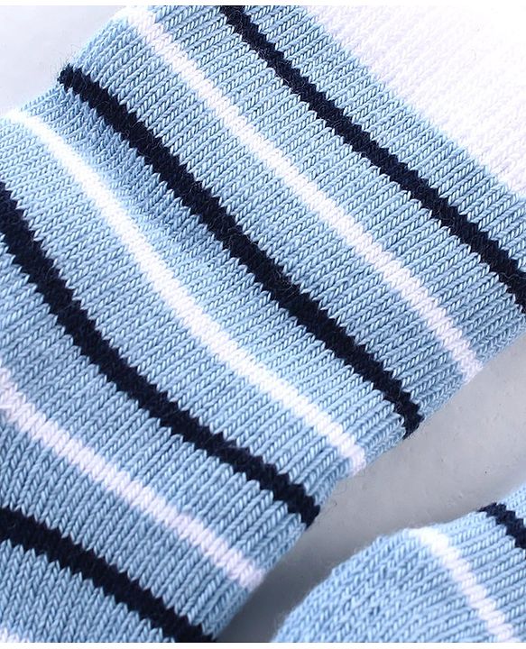Cute Walk by Babyhug Anti-Bacterial Ankle Length Terry Socks with Striped  Pack of 3 - Multicolor