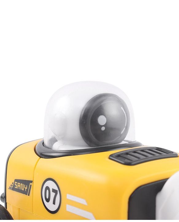 Babyhug Premium Friction Breaker & Excavator Pack of 2 - Yellow & Black