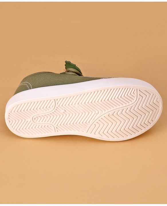 Cute Walk by Babyhug Velcro Closure Casual Shoes - Green