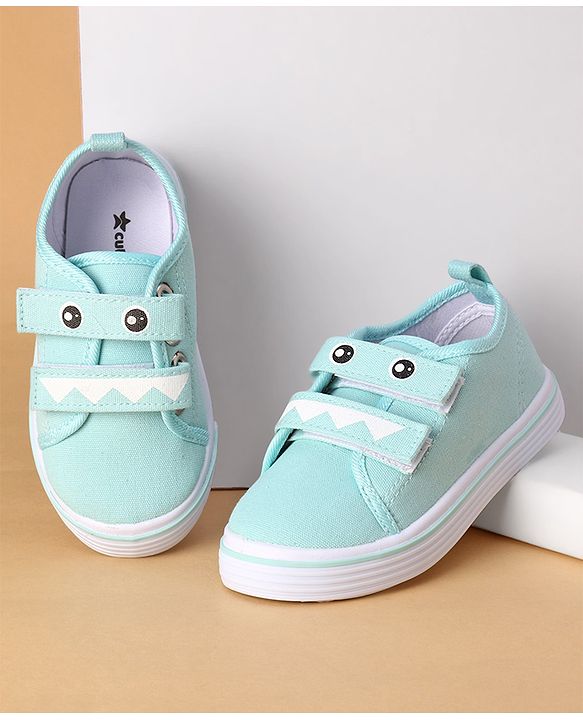 Cute Walk by Babyhug Velcro Closure Casual Shoes - Green