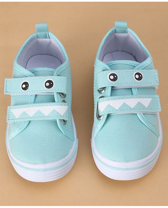 Cute Walk by Babyhug Velcro Closure Casual Shoes - Green