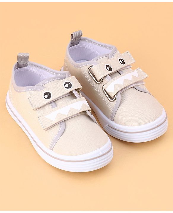 Cute Walk by Babyhug Velcro Closure Casual Shoes - Grey