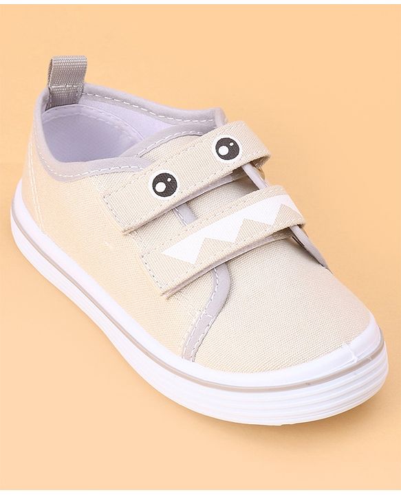 Cute Walk by Babyhug Velcro Closure Casual Shoes - Grey