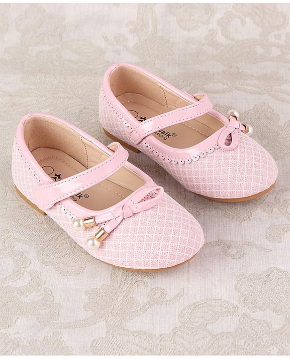 Cute Walk by Babyhug Velcro Closure Ballerina - Pink