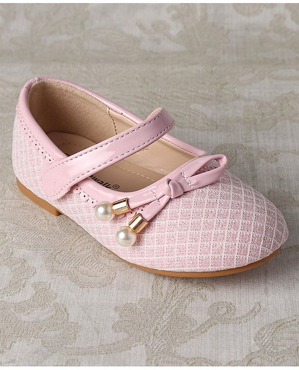Cute Walk by Babyhug Velcro Closure Ballerina - Pink