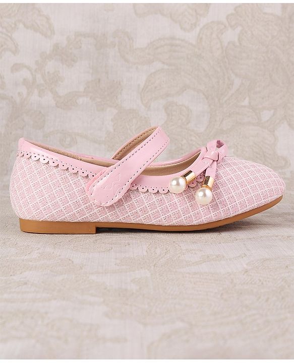 Cute Walk by Babyhug Velcro Closure Ballerina - Pink