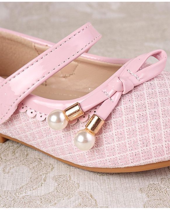 Cute Walk by Babyhug Velcro Closure Ballerina - Pink