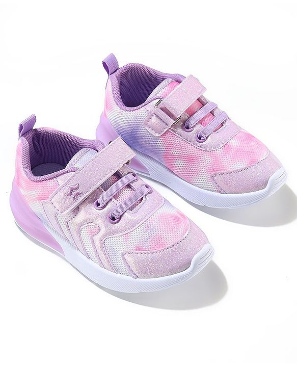 Cute Walk by Babyhug Velcro Closure Sneaker - Purple