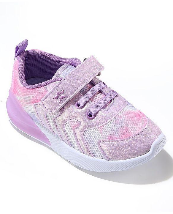 Cute Walk by Babyhug Velcro Closure Sneaker - Purple