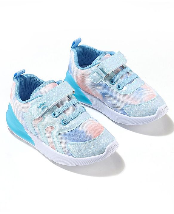 Cute Walk by Babyhug Velcro Closure Sneaker - Light Blue
