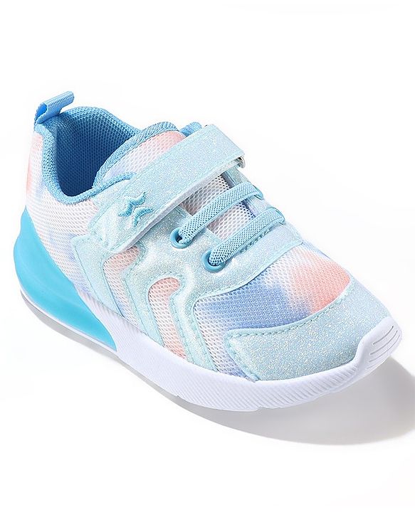 Cute Walk by Babyhug Velcro Closure Sneaker - Light Blue