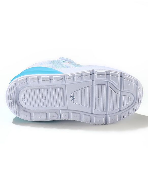 Cute Walk by Babyhug Velcro Closure Sneaker - Light Blue