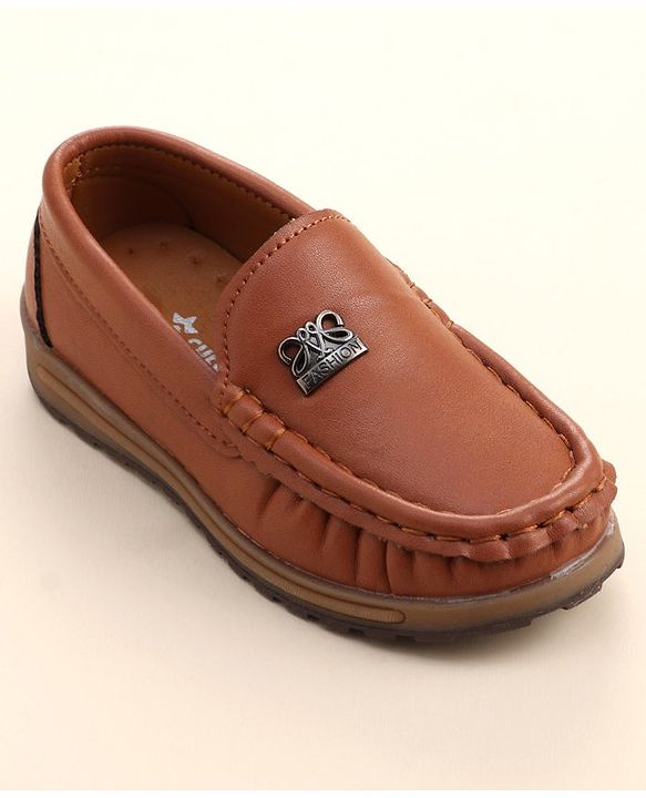 Cute Walk By Babyhug Slip On Loafers -  Brown