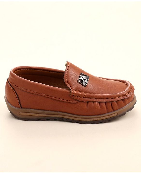 Cute Walk By Babyhug Slip On Loafers -  Brown