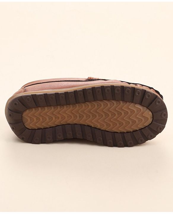 Cute Walk By Babyhug Slip On Loafers -  Brown