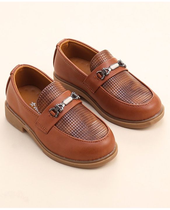 Cute Walk by Babyhug Slip On  Formal Shoes - Brown