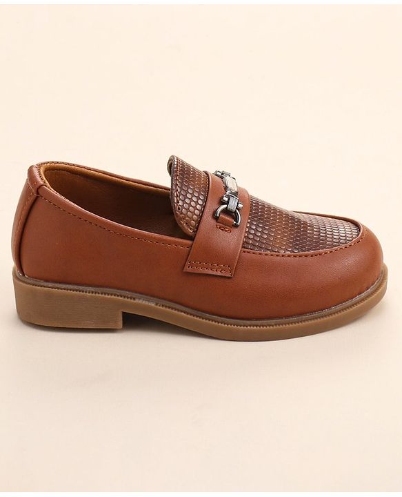 Cute Walk by Babyhug Slip On  Formal Shoes - Brown