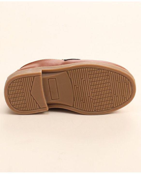 Cute Walk by Babyhug Slip On  Formal Shoes - Brown