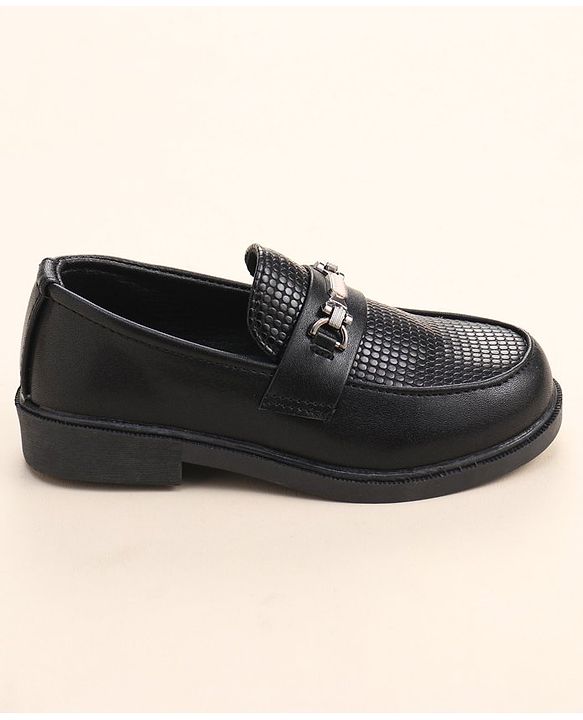 Cute Walk by Babyhug Slip On  Formal Shoes - Black