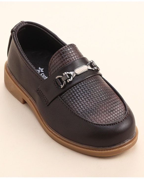 Cute Walk by Babyhug Slip On  Formal Shoes - Brown
