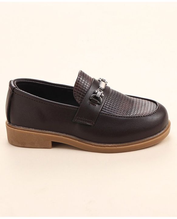 Cute Walk by Babyhug Slip On  Formal Shoes - Brown