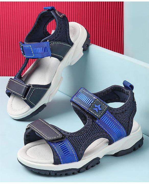 Cute Walk by Babyhug Velcro Closure Sandals - Brown