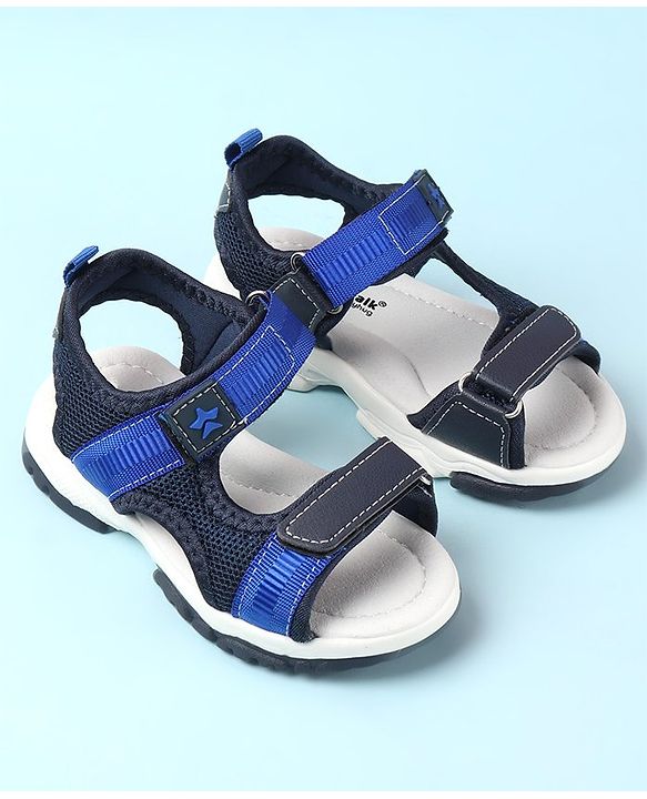 Cute Walk by Babyhug Velcro Closure Sandals - Brown