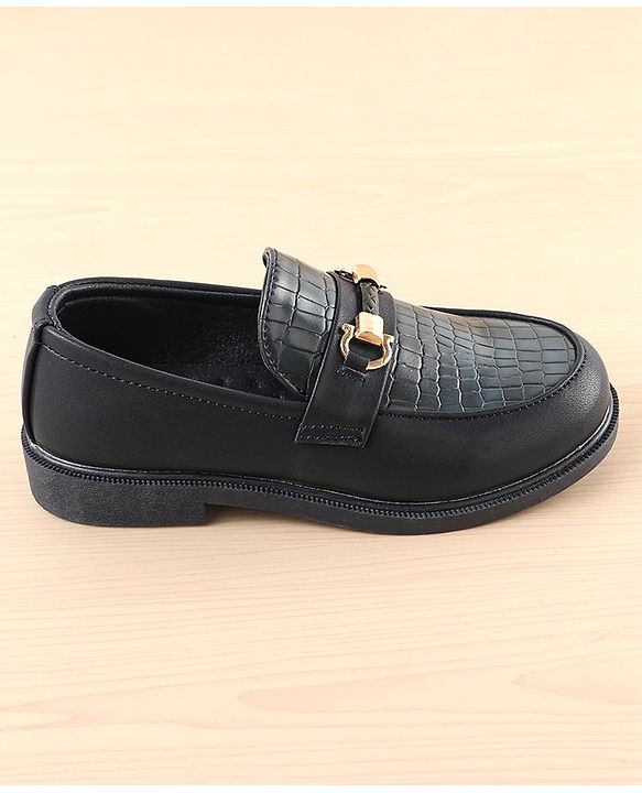 Pine Kids Slip On Party Wear Loafers - Brown