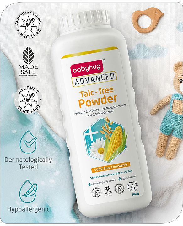 Babyhug Advanced Talc-Free Powder - 100 g