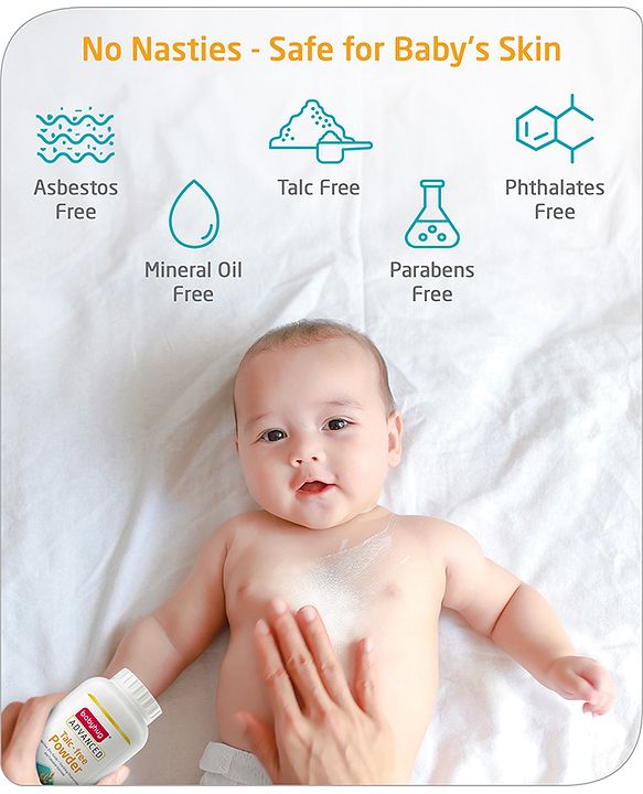 Babyhug Advanced Talc-Free Powder - 100 g
