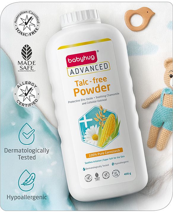 Babyhug Advanced Talc-Free Powder - 100 g