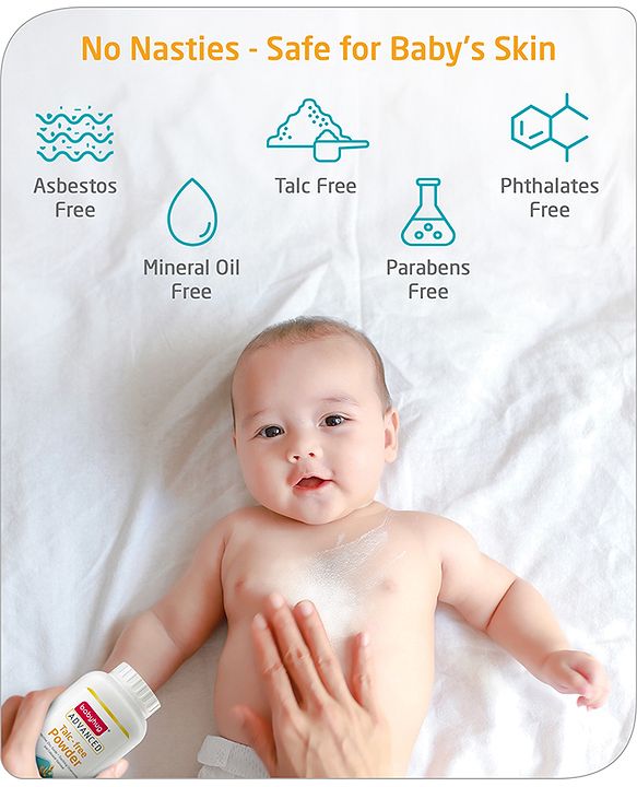 Babyhug Advanced Talc-Free Powder - 100 g