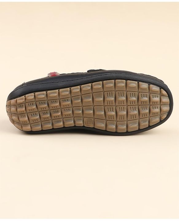 Cute Walk by Babyhug Formal & Party Wear Slip On Shoes - Black