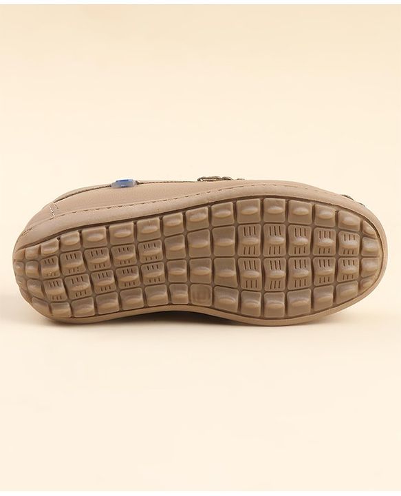 Cute Walk by Babyhug Formal & Party Wear Slip On Shoes - Khaki