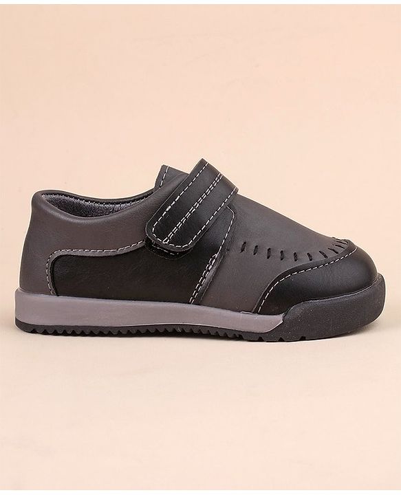 Cute Walk by Babyhug Formal & Party Wear Shoes with Velcro Closure -  Black
