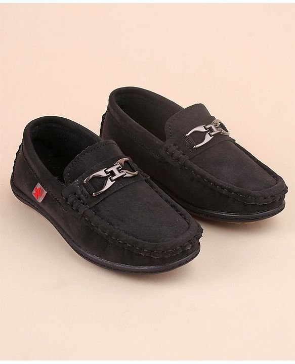 Cute Walk by Babyhug Slip On Party Formal Shoes - Black
