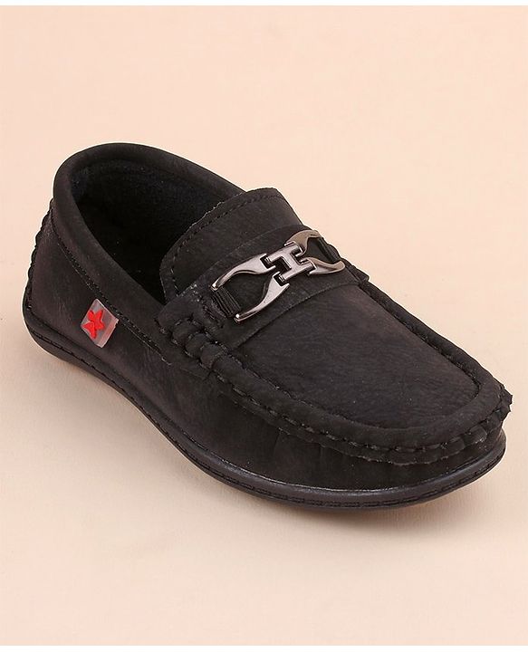 Cute Walk by Babyhug Slip On Party Formal Shoes - Black
