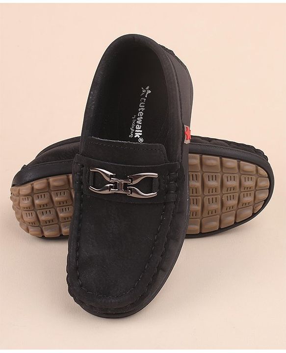 Cute Walk by Babyhug Slip On Party Formal Shoes - Black