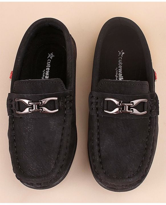 Cute Walk by Babyhug Slip On Party Formal Shoes - Black