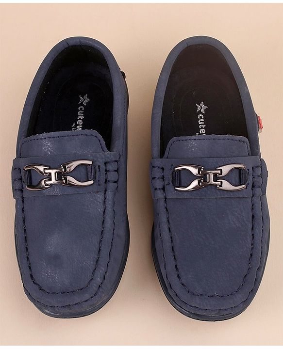 Cute Walk by Babyhug Slip On Party Formal Shoes - Black