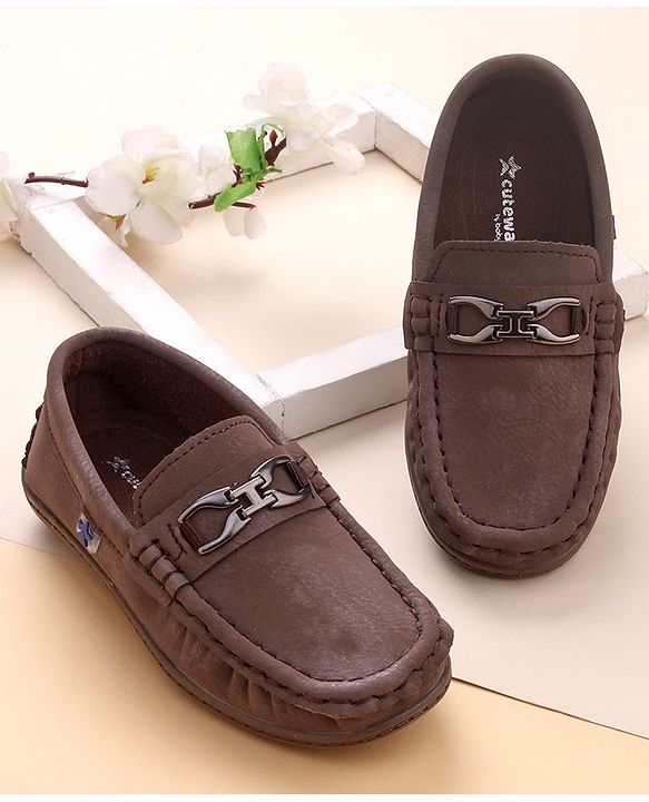 Cute Walk by Babyhug Slip On Party Formal Shoes - Blue