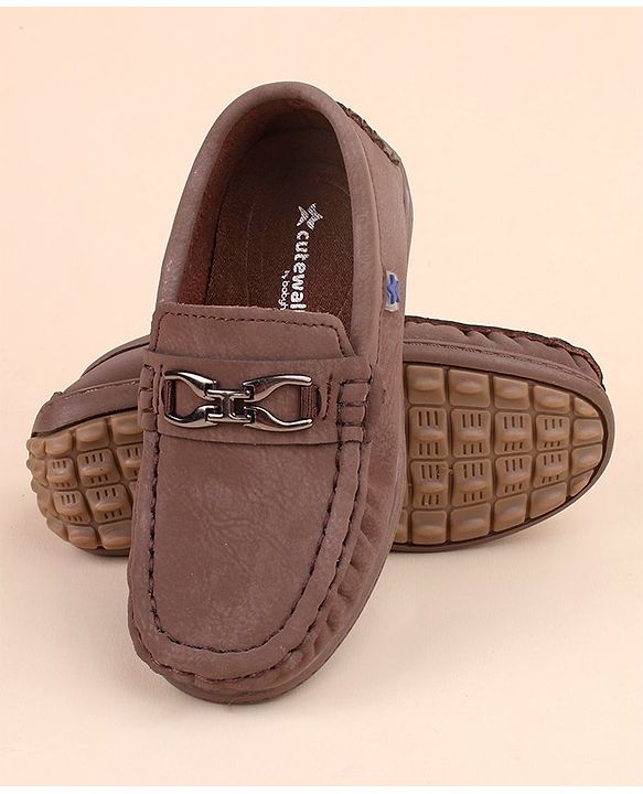 Cute Walk by Babyhug Slip On Party Formal Shoes - Blue