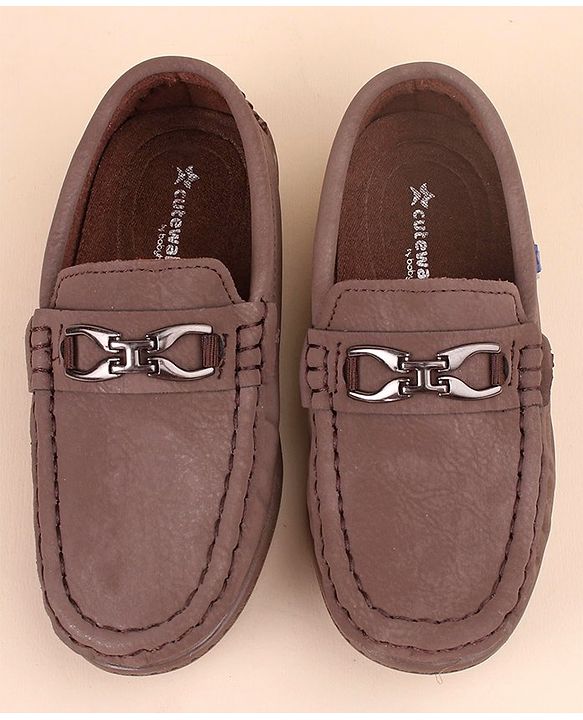 Cute Walk by Babyhug Slip On Party Formal Shoes - Blue