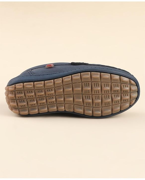 Cute Walk by Babyhug Slip On Formal Loafers - Blue