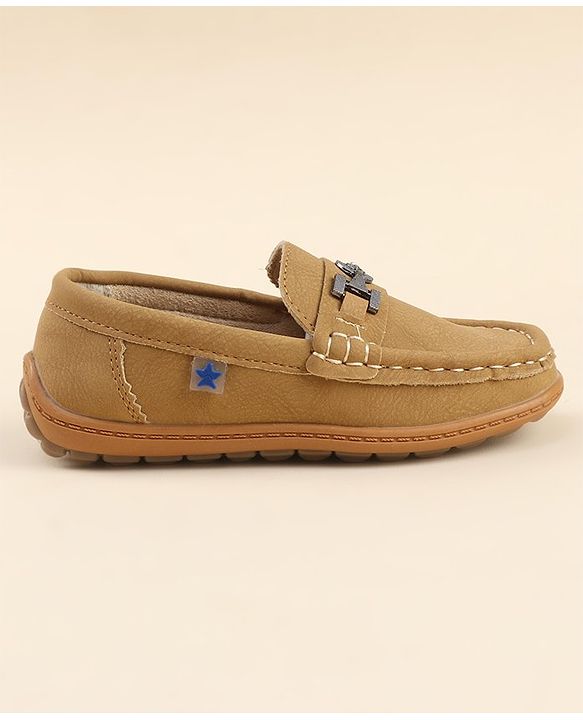Cute Walk by Babyhug Slip On Formal Loafers - Blue